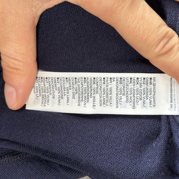 Icebreaker Merino Sweater Mens XL Blue 200 1/4 Zip Pullover Base Layer Techwear - Picture 14 of 16